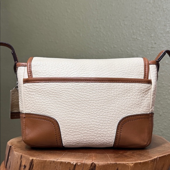 RARE COLOR COACH HADLEY LUXE GRAIN LEATHER FIELD BAG - Picture 5 of 13